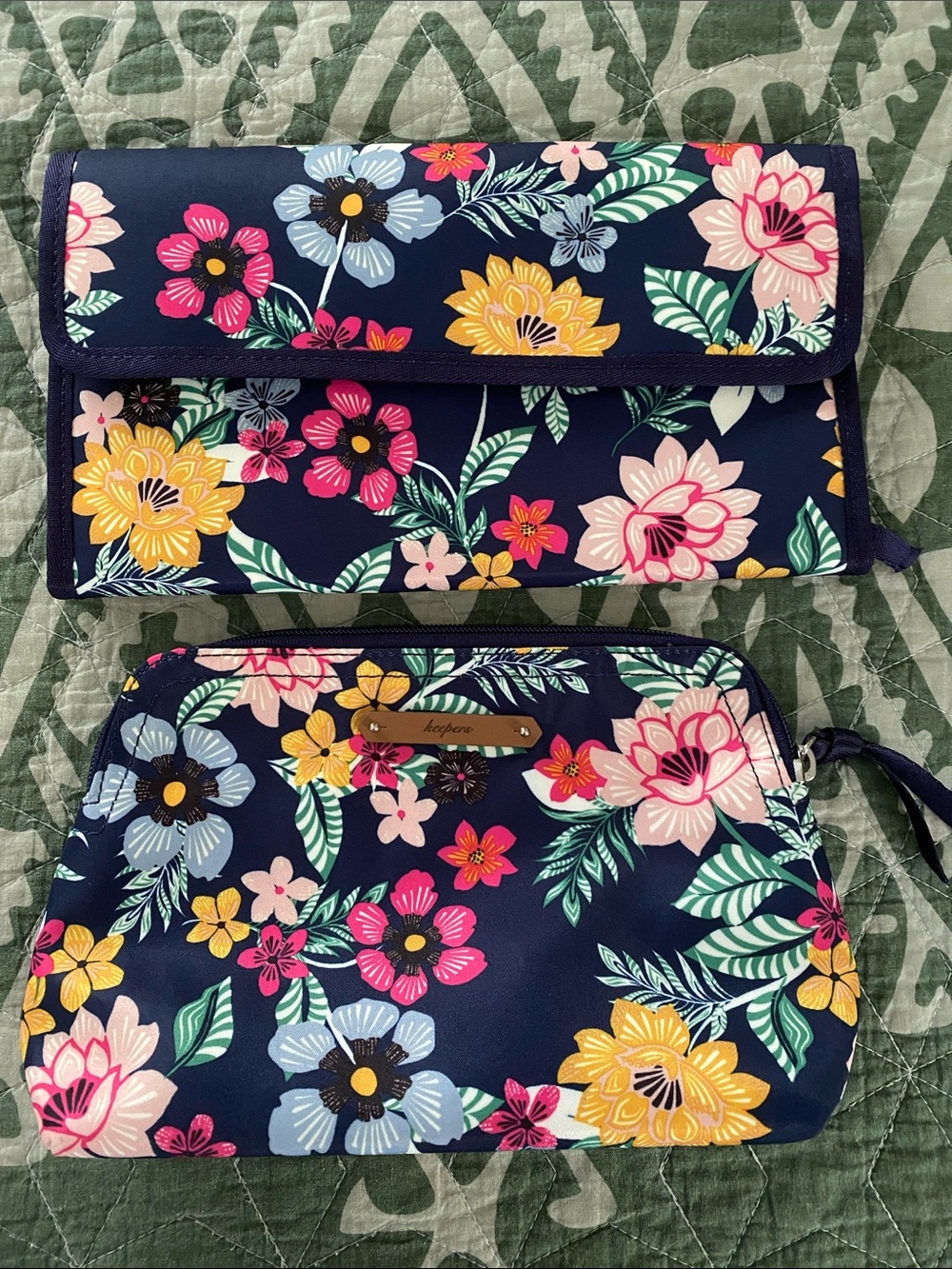 KEEP Collective Zipper Pouch and Charm and Bracelet storage Pouch